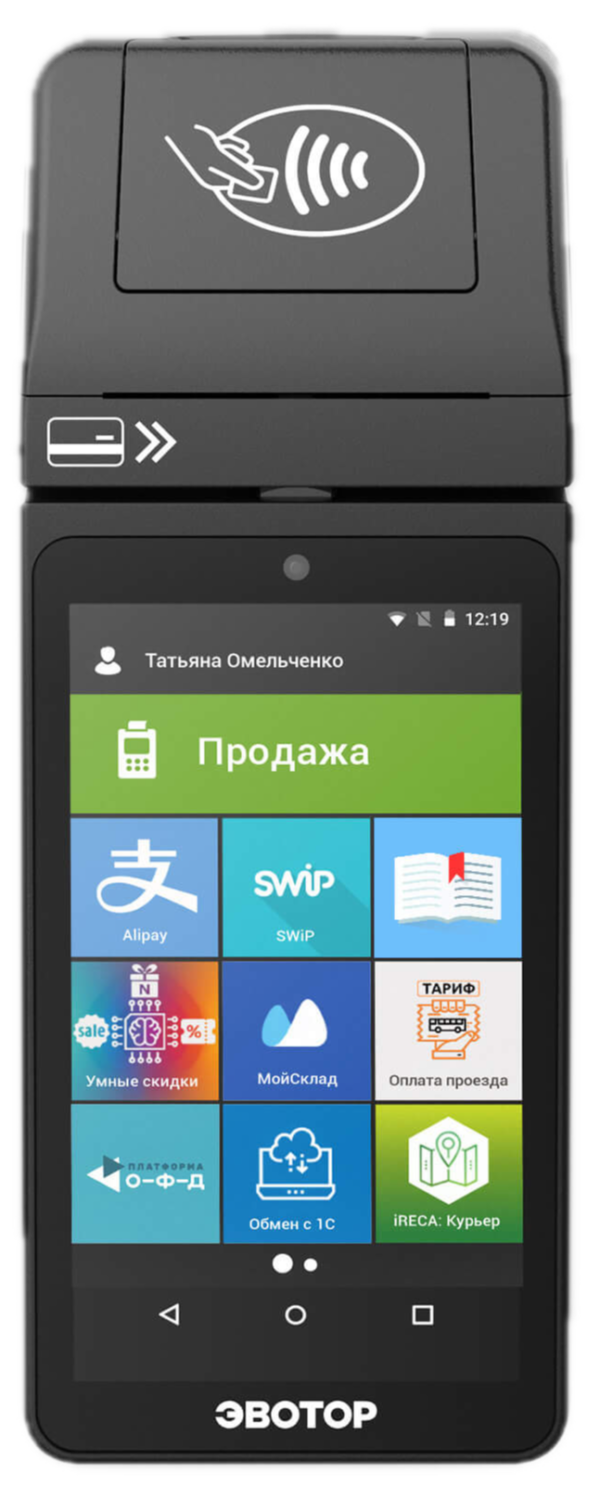 Кассовый аппарат Эвотор 5 ST
